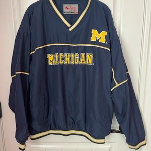 Michigan Pullover Jacket.  Unisex size XL.  Team Pride.